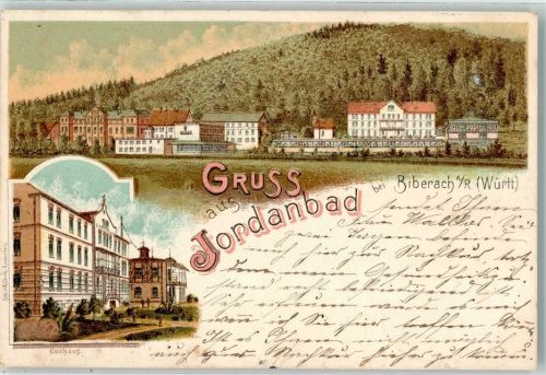 Biberach 1898 Jordanbad Kurhaus