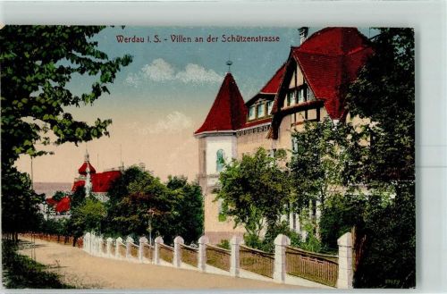Werdau Villen an der Schützenstraße