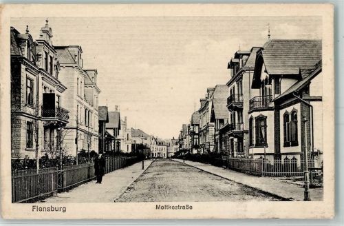 Flensburg 1912 Moltkestraße