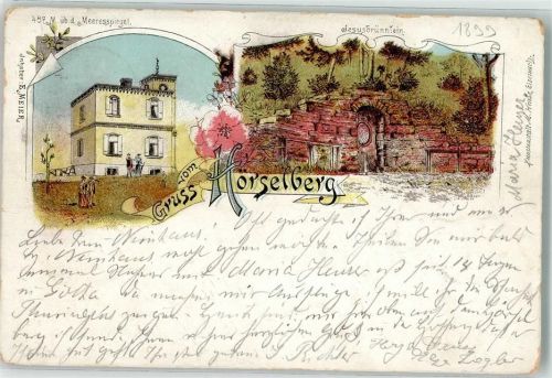 Eisenach 1899 Hörselberg Jesusbrünnlein