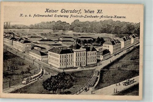 Wien Kaserne Kaiserebersdorf Eisenbahn