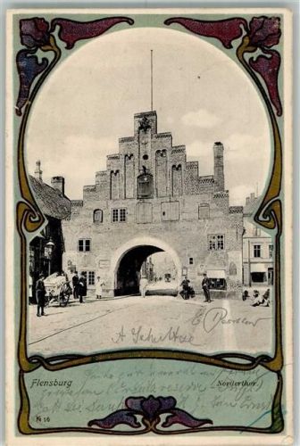 Flensburg 1900 Nordertor