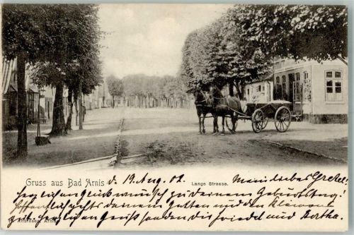 24399 W2341 Arnis 1902 - Lange Straße Kutsche