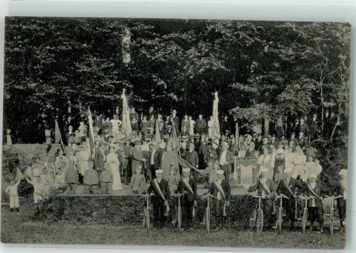 Bruchhausen-Vilsen Rosenfest auf dem Heiligenberg 5. Juni 1910
