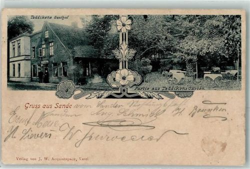 Sande 1901 Taddikens Gasthaus