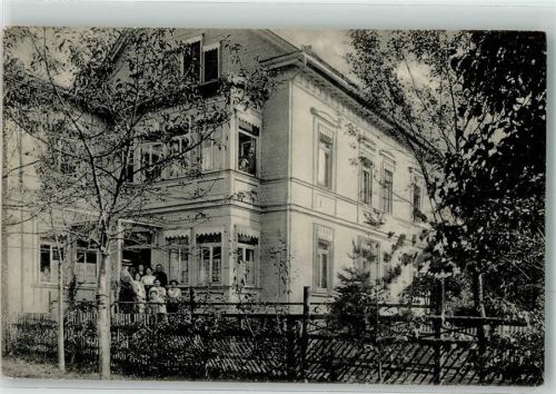 Georgenthal 1912 Pension Villa Wenzel Bahnpoststempel