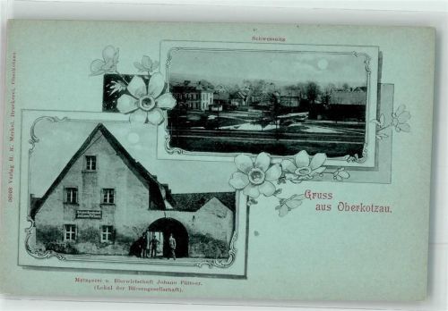 Oberkotzau Schwessnitz Metzgerei Gasthaus Johann Püttner
