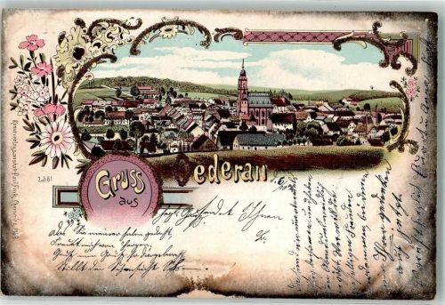 Oederan 1900 Stadtkirche