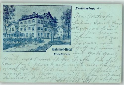 Freilassing Bahnhof-Hotel Foeckerer