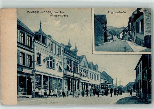 Wiebelskirchen Wilhelmstraße Straßenbahn Augustastraße