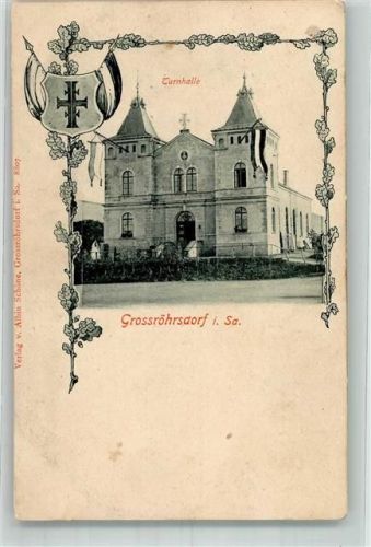 Großröhrsdorf Turnhalle Wappen