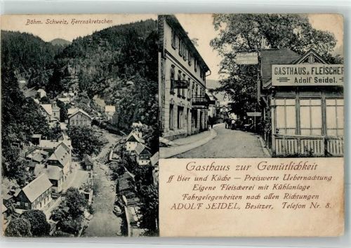 Hrensko Gasthaus zur Gemütlichkeit