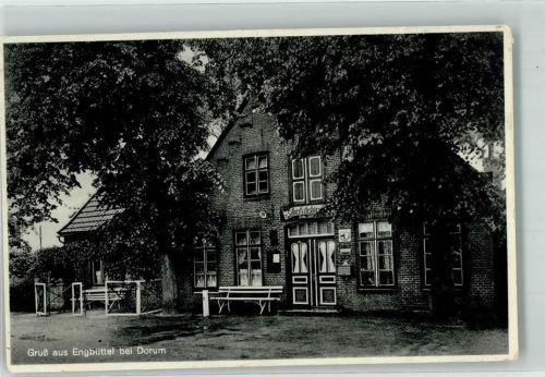 Engbüttel Gasthaus zur Silberfuchsbörse Emailleschilder