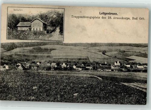 63637 W6485 Lettgenbrunn 1914 - Truppenübungsplatz d. 18. Armeekorps Beilstein