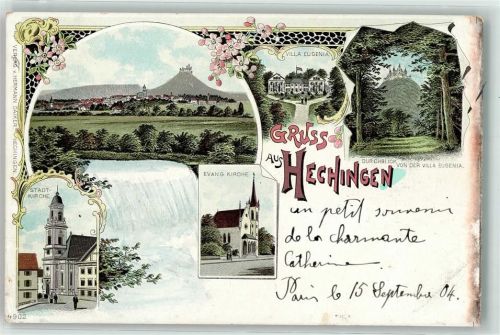 Hechingen Villa Eugenia Stadtkirche Ev. Kirche