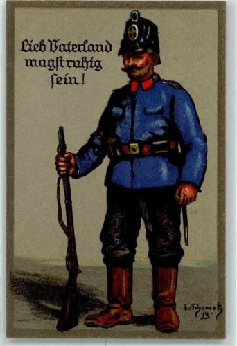 Frankfurt 1914 WK I Nationaler Frauendienst offiz. Karte Nr. 5 sign. Schauroth