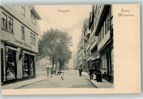 34346 W3510 Hann. Münden - Langestraße Geschäft Th. Melching