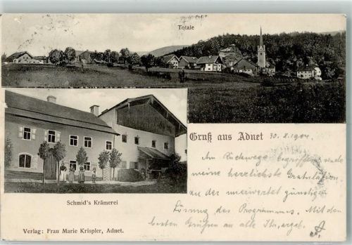 Adnet 1904 Schmid`s Krämerei