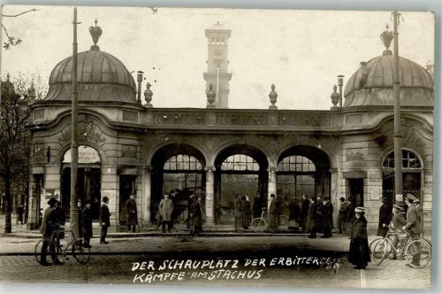 München Schauplatz der erbitterten Kämpfe am Stachus Zerstörung Fahrrad