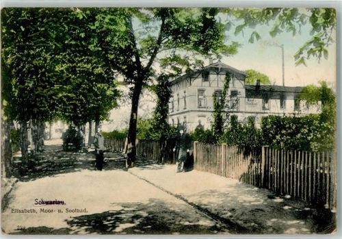 23611 W2407 Bad Schwartau 1914 - Elisabeth-Bad Stempel Reserve-Lazarett II