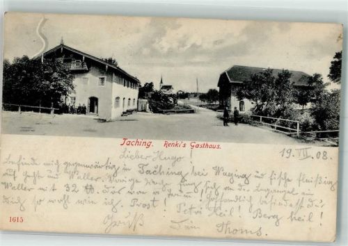 83373 W8221 Taching a. See 1908 Gebrauchsspuren Gasthaus Renki