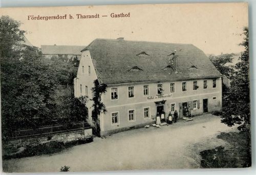 Fördergersdorf 1922 Gasthaus Fördergersdorf Inflationsporto