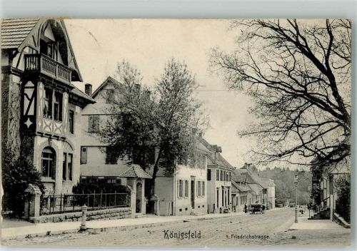 Königsfeld 1908 Friedrichstraße