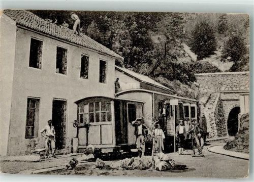 Podgorica Bahnhof Eisenbahn Tunneleingang Sutorman