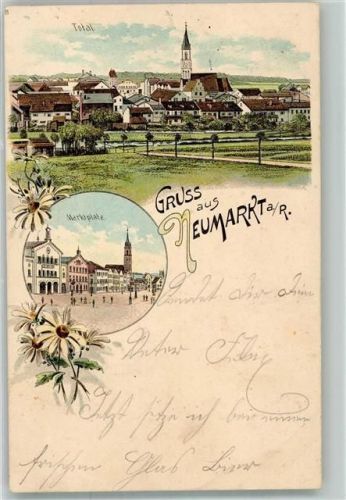 Neumarkt-Sankt Veit 1899 Marktplatz