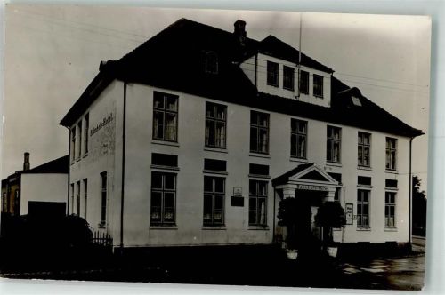 Karby Bahnhofs-Hotel Emailleschilder Ort lt. Stempel