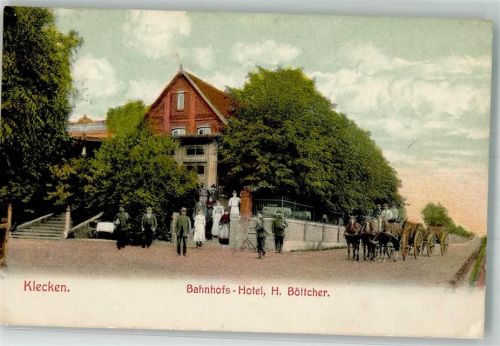 Klecken Bahnhofs-Hotel Fahrrad