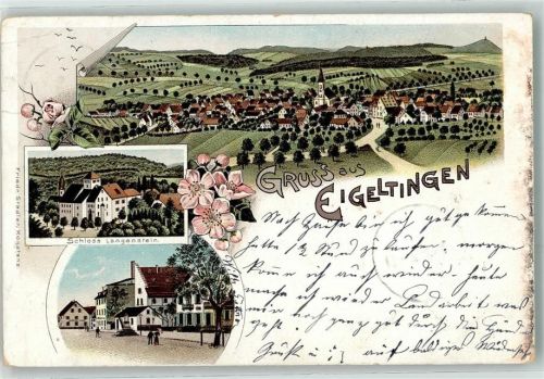 Eigeltingen 1899 Schloss Langenstein