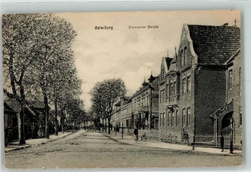 39606 O3540 Osterburg Altmark 1919 - Bismarker Straße