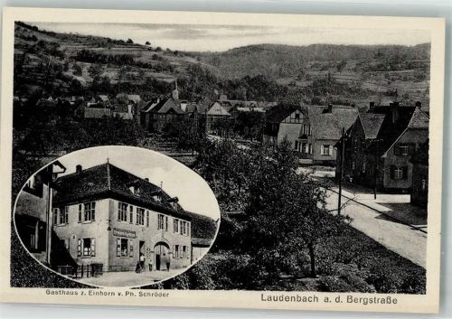 Laudenbach Gasthaus zum Einhorn