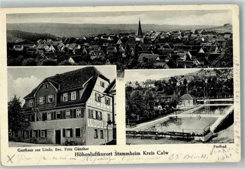 Stammheim Gasthaus zur Linde Freibad