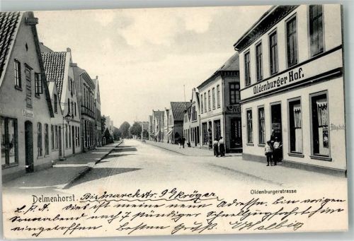 Delmenhorst 1905 Oldenburgerstraße Gasthaus Oldenburger Hof