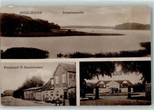 Groß Zecher Gasthaus Deutschmann Schaalsee Schloß