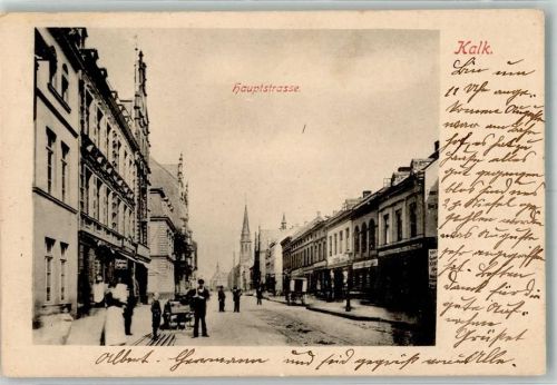 Köln Kalk 802 1902 Hauptstraße