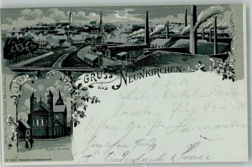 Neunkirchen 1901 Kath. Kirche