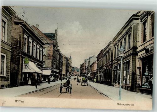 Witten 1912 Bahnhofstraße