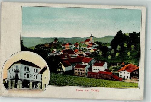 Tann Geschäftshaus Franz Binder Atelier Eugen Felle-Isny