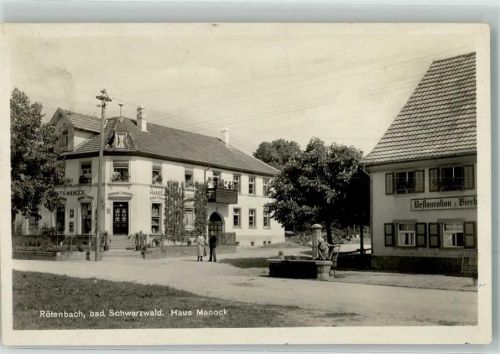 Rötenbach Haus Manock