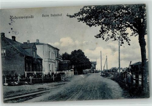 24594 W2354 Hohenwestedt 1905 - beim Bahnhof