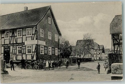 Hebenshausen Gasthaus Waldmann Kinder Fahrradfahrer