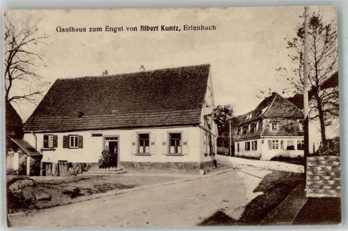 Erlenbach 1919 Gasthaus zum Engel