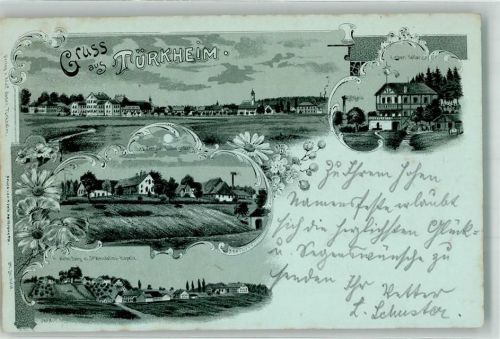 Türkheim 1903 Ziegelei Ludwigsberg