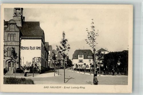 Bad Nauheim Ernst Ludwig Ring Reichs-Postamt