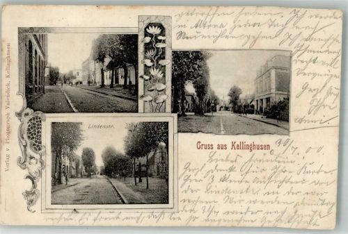 Kellinghusen 1900 Lindenstrasse