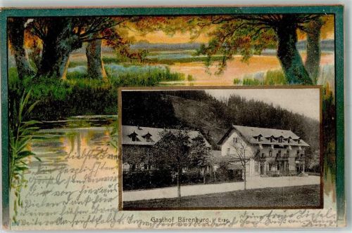 Kurort Bärenburg 1902 Gasthaus Bärenburg