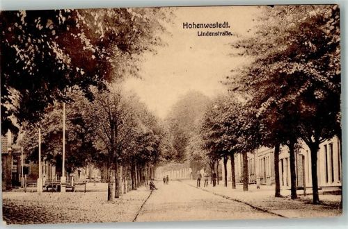 Hohenwestedt Lindenstraße Bahnpoststempel